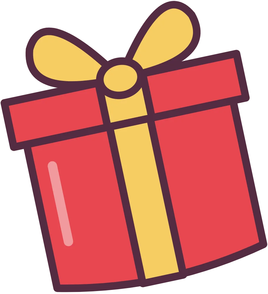 Sinterklaas letters met cadeautjes rodecadeau