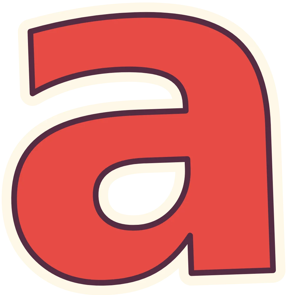Sinterklaas letters met cadeautjes a2