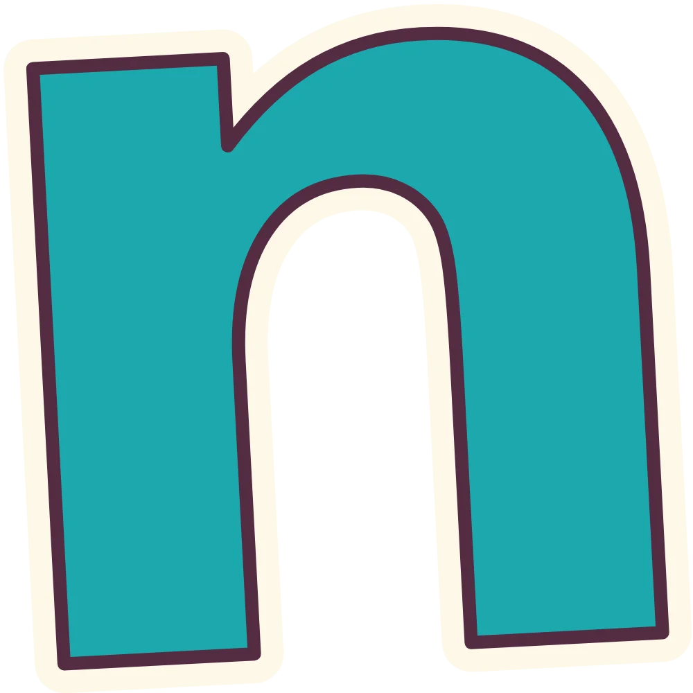 Sinterklaas letters met cadeautjes n